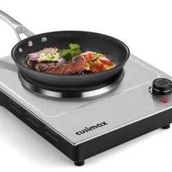 CUSIMAX Electric Hot Plates 1500W Single Burner Hot Plate