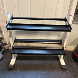 2 Tier Dumbbell Rack