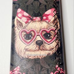 Cute Yorkie Yorkshire Terrier ShizTzu Dog Doggy Clutch Bag 