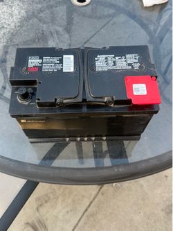 Battery AGM 800 cranking amps ford OEM