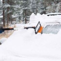 Snow Brush with Squeegee