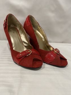 Red high heels