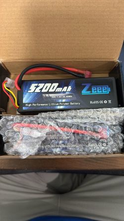 2x 7.4V 5200mAh LiPo RC Batteries 50C Deans Plug