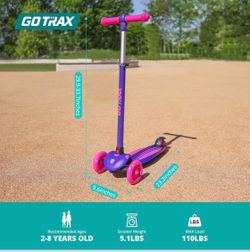Kids Scooter with LED Wheels – Ages 2–8