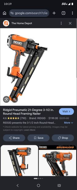 Used rigid framing gun