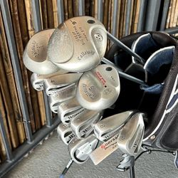 Callaway & Warrior Golf Club Set - Odyssey Putter