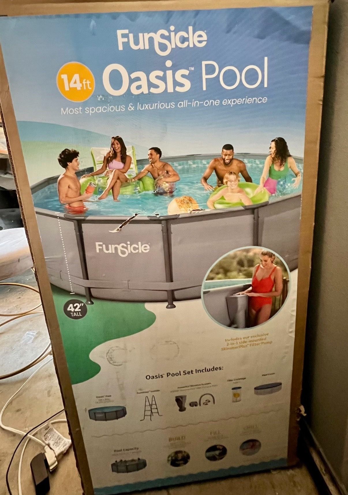 Brand new swimming pool