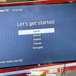 75’ onn. •Roku TV