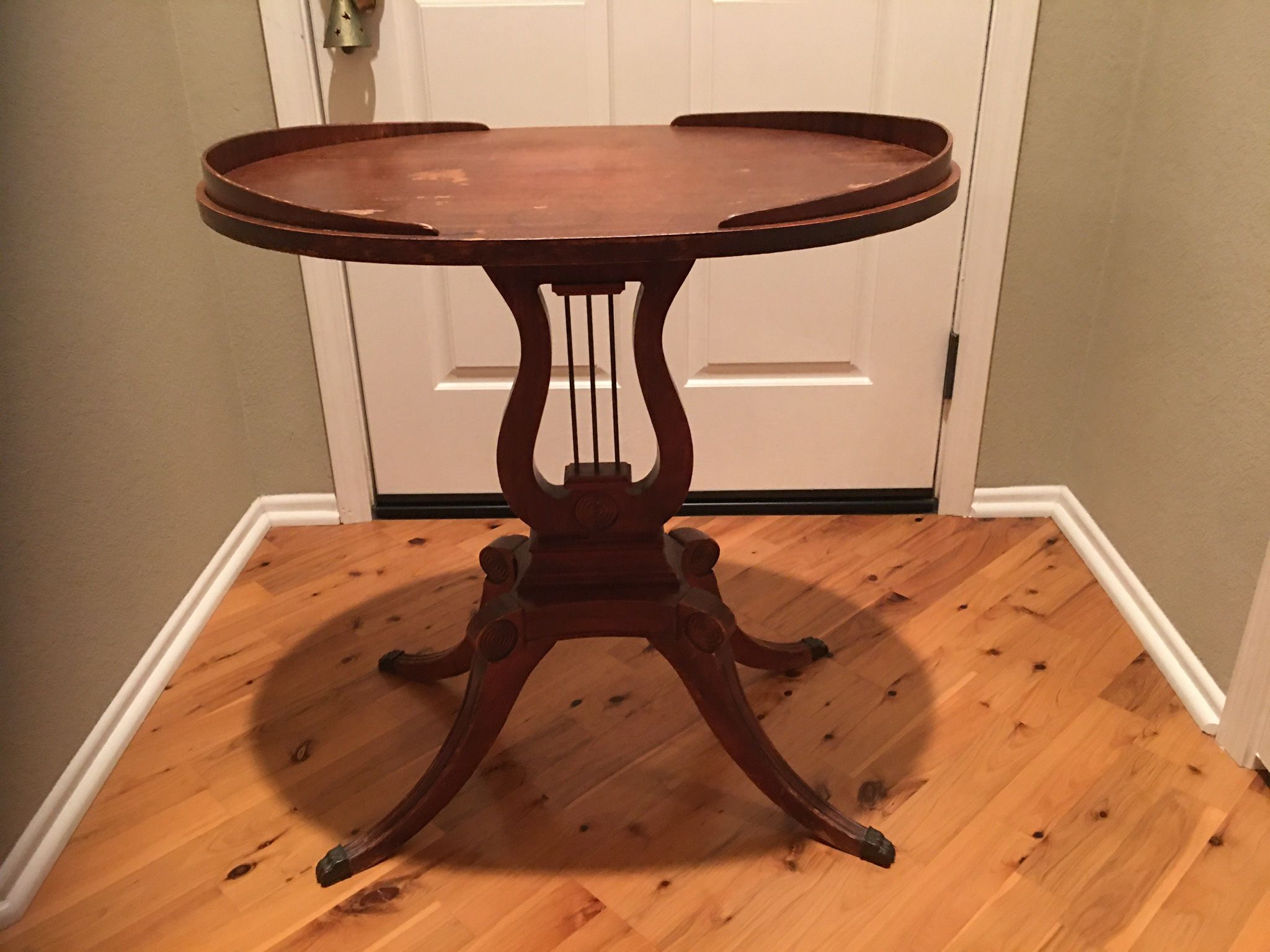 Made By Lex Chair Co. -Harp Base Pedal, Site Table