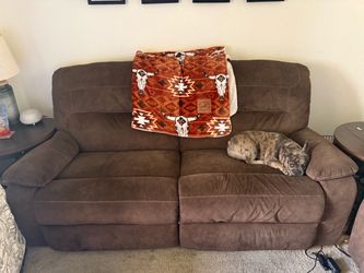 Free couch 🛋️ sofa and loveseat recliners