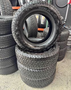 275 65 20 L/T GOODYEAR I'm selling this set of tires with 80% life left on all 4