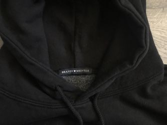 Brandy Melville Black Pullover Hoodie Sweatshirt Demon 91