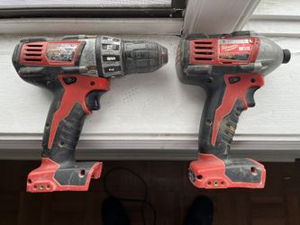 Milwaukee Drill And Impact (no Batteries)