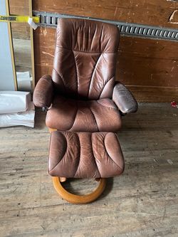 Swedish leather chair