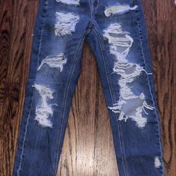 American Eagle Jeans SIZE 0 DARK BLUE 