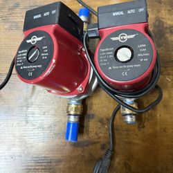 2-3/4” Booster Pumps. 