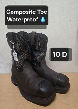 Ariat Work Boots sz 10D COMPOSITE TOE