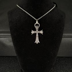 Chrome Hearts Big Pendant Multi Cross Necklace 
