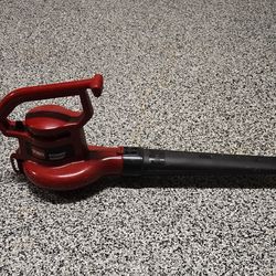 Red Toro Power Sweep Electric Leaf Blower