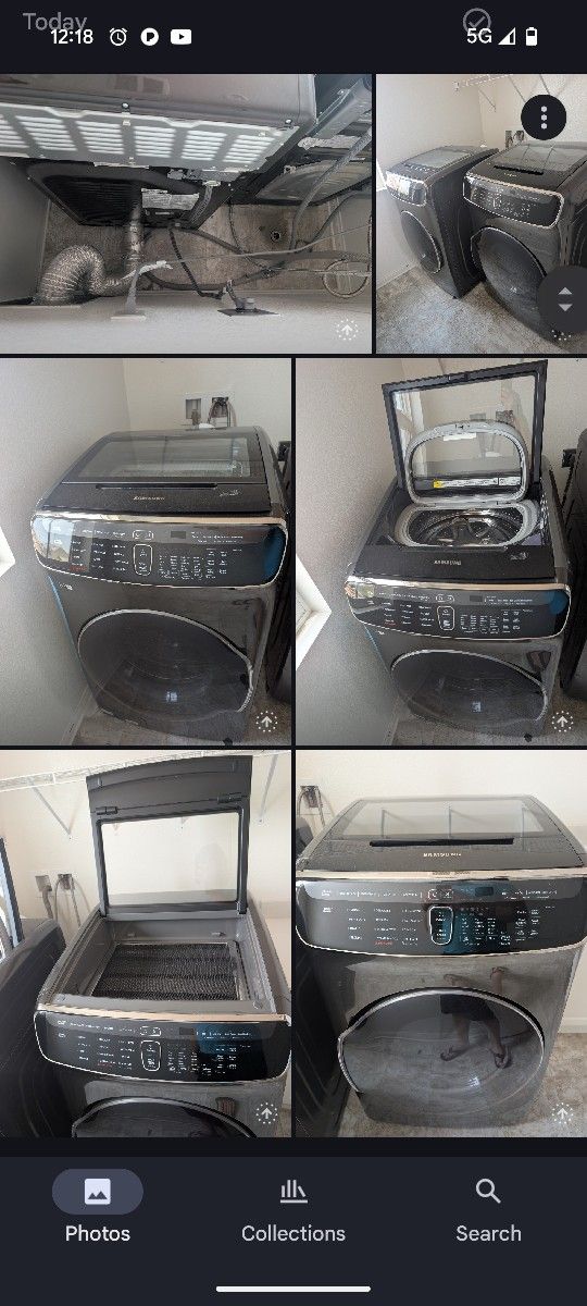 6 Month Old -Samsung Dual Washer Dual Dryer - Electric