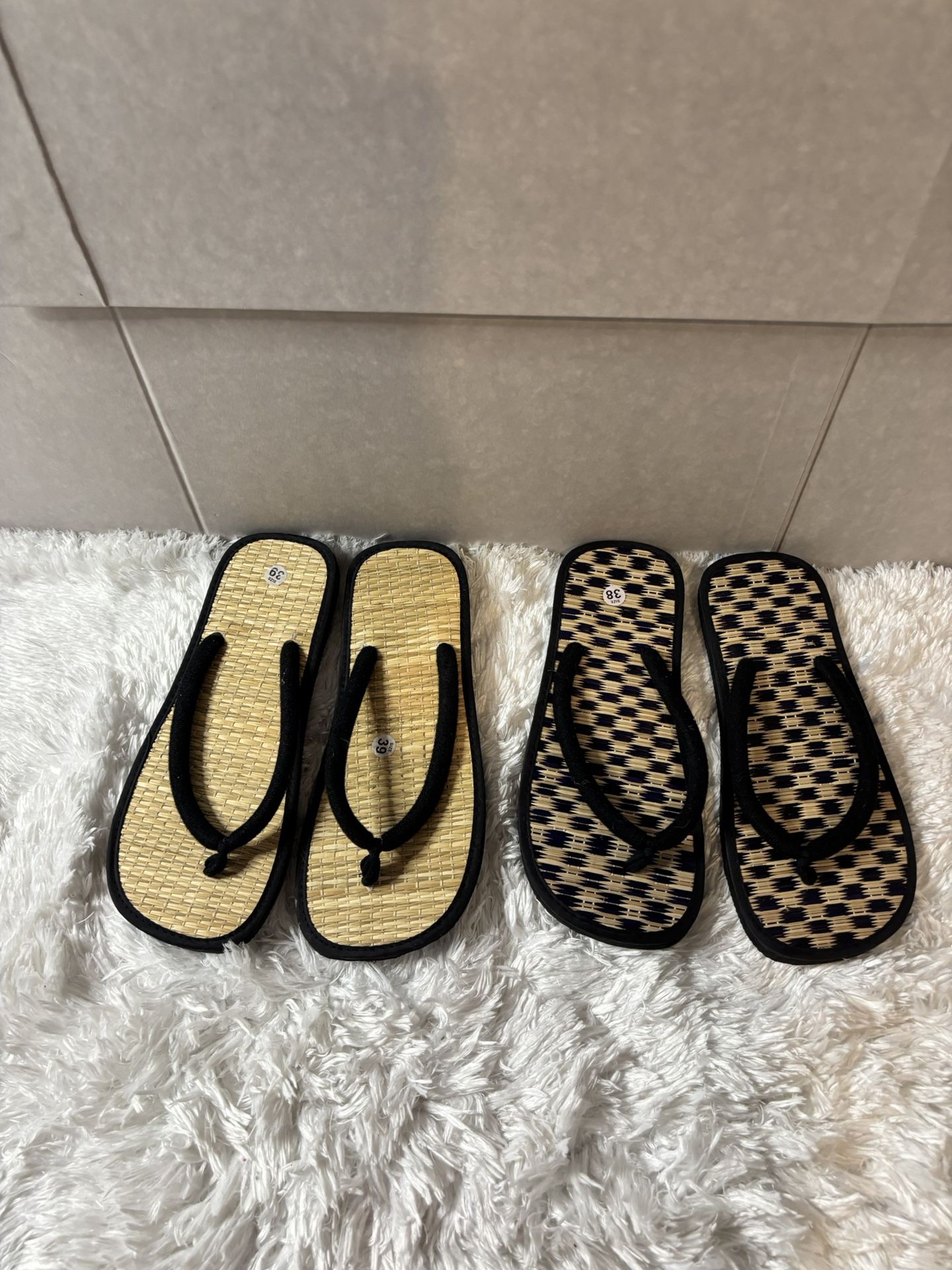 2 Pairs Of Sandals