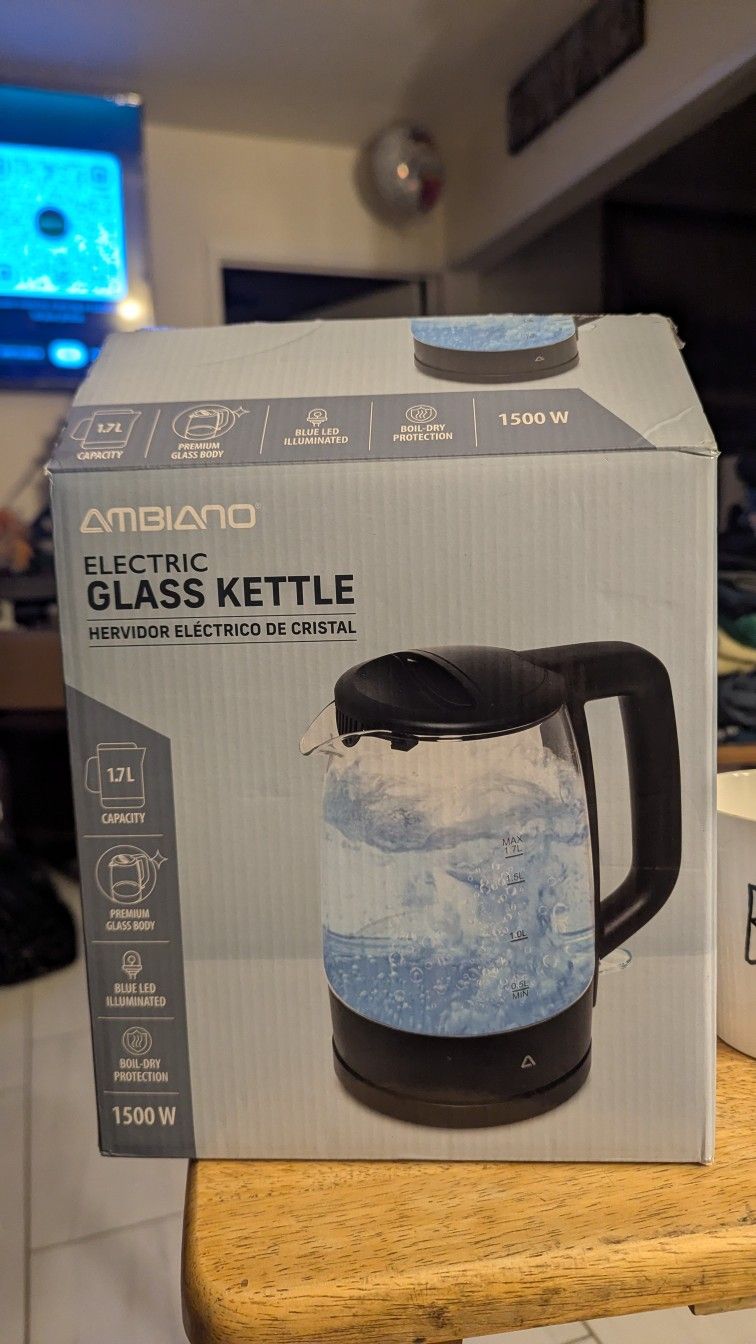 Ambiano Electric Glass Kettle 1500W Karrot