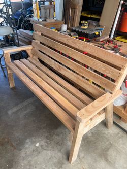 Wooden Bench!