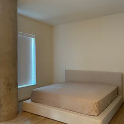 Luxury King Size Bed (Bed Frame+Mattress)