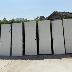 7 Rolling Closet Doors for $100 Total