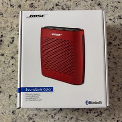 Bose SoundLink Color Bluetooth Speaker Red - Brand New