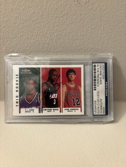 2003 Fleer Tradition Rookie Trio Ford/Wade/Hinrich #296 PSA/DNA