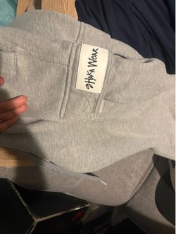 shaka wear grey sweats