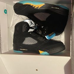 Air Jordan Retro 5 Aqua