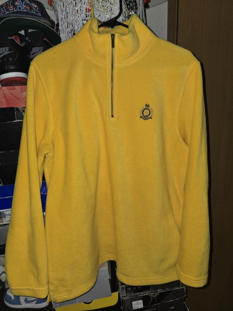 Ralph Lauren green label Quarter  zip size large.