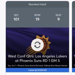 Game 5 Phoenix Suns Vs La Lakers