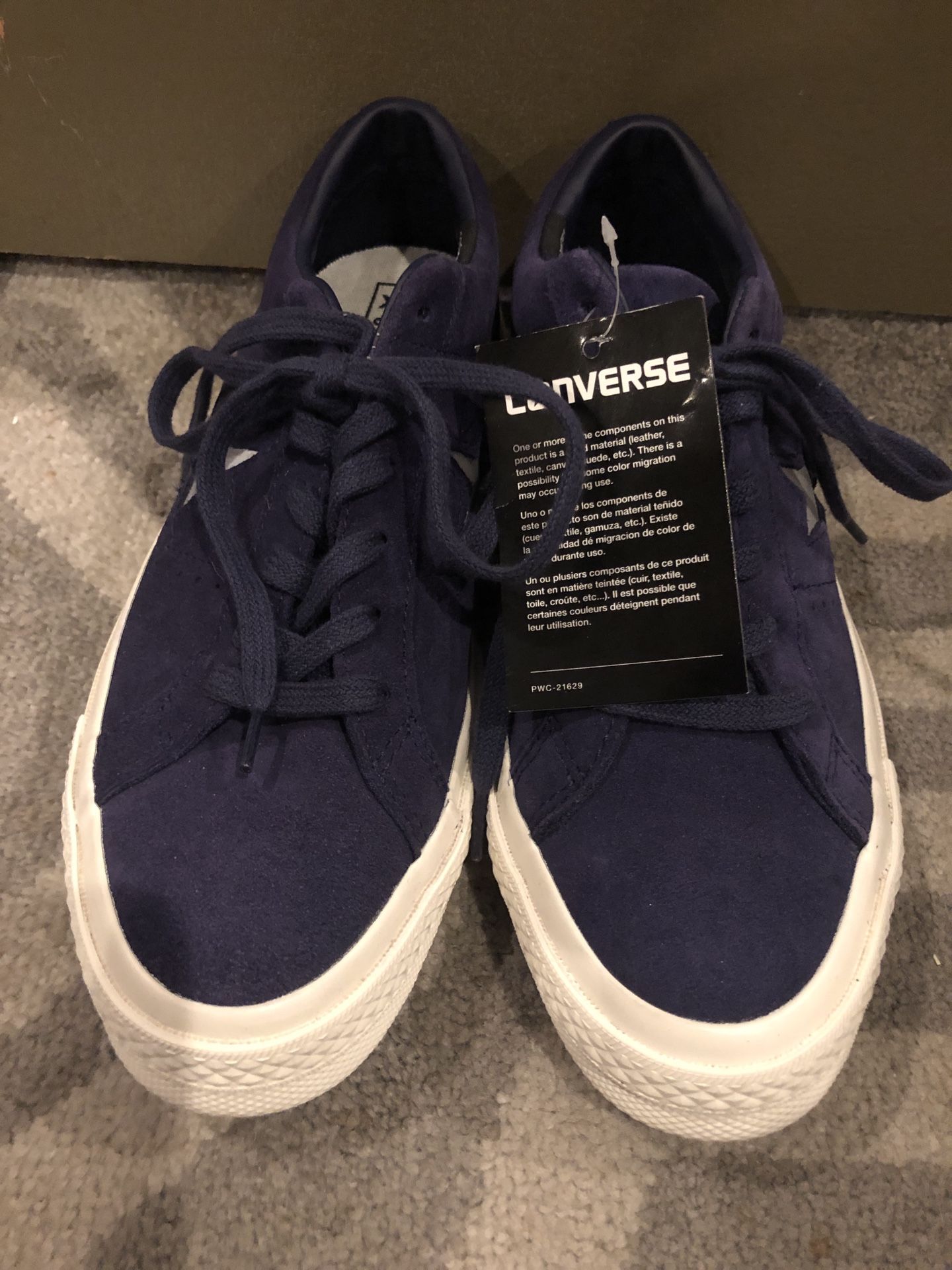 Converse All Stat Chuck Taylors purple. Size 8