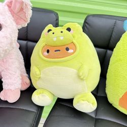 Smoko Midi Mochi Tayto Potato Frog Large 12" Super Soft & Squishy Plush For Sale!