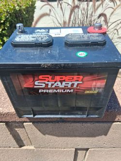 Car Battery Used Good 12 Volt