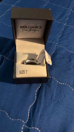 NEW Brilliance Fine Jewelry Sterling Silver Ring - Size 7 (NWT)