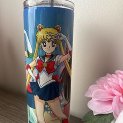 Sailor Moon 20 Oz Tumbler 