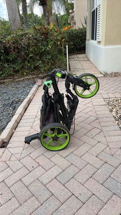 Folding 3-Wheel Golf Push Cart