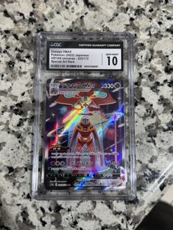 Pokemon Deoxys Vmax CGC 10