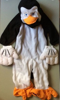 Halloween Penguin costume kids 3T  4T