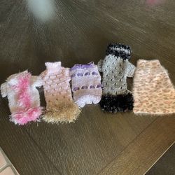 Dog couture knitted sweaters XXS