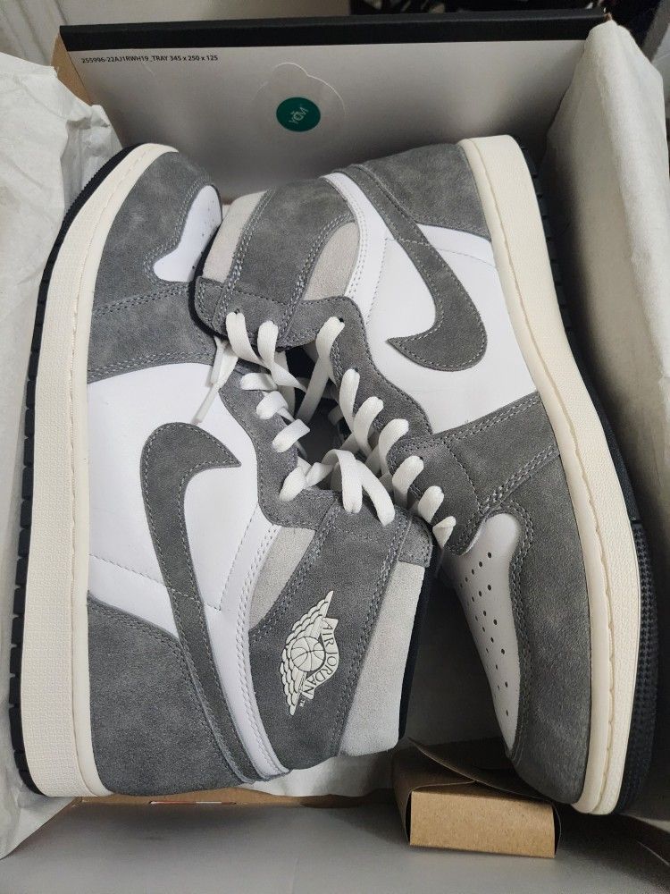 Jordan 1 Washed Black Size 13