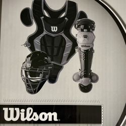 Baseball Catchers Gear Full Wilson Catchers Kit 