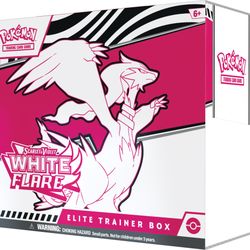 White Flare ETB Pokemon TCG