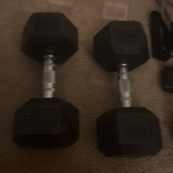 30 Lb Dumbbells Body Solid 