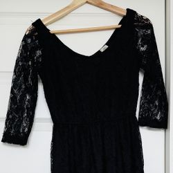 Black Lace Dress 