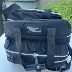 Biaggi ZipSak 22" Microfold Carry-On - Foldable 4-Wheel Spinner - Purp